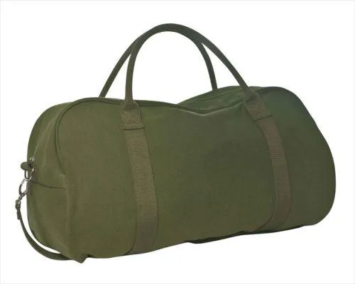 Sage Heavy Duty Canvas Duffle