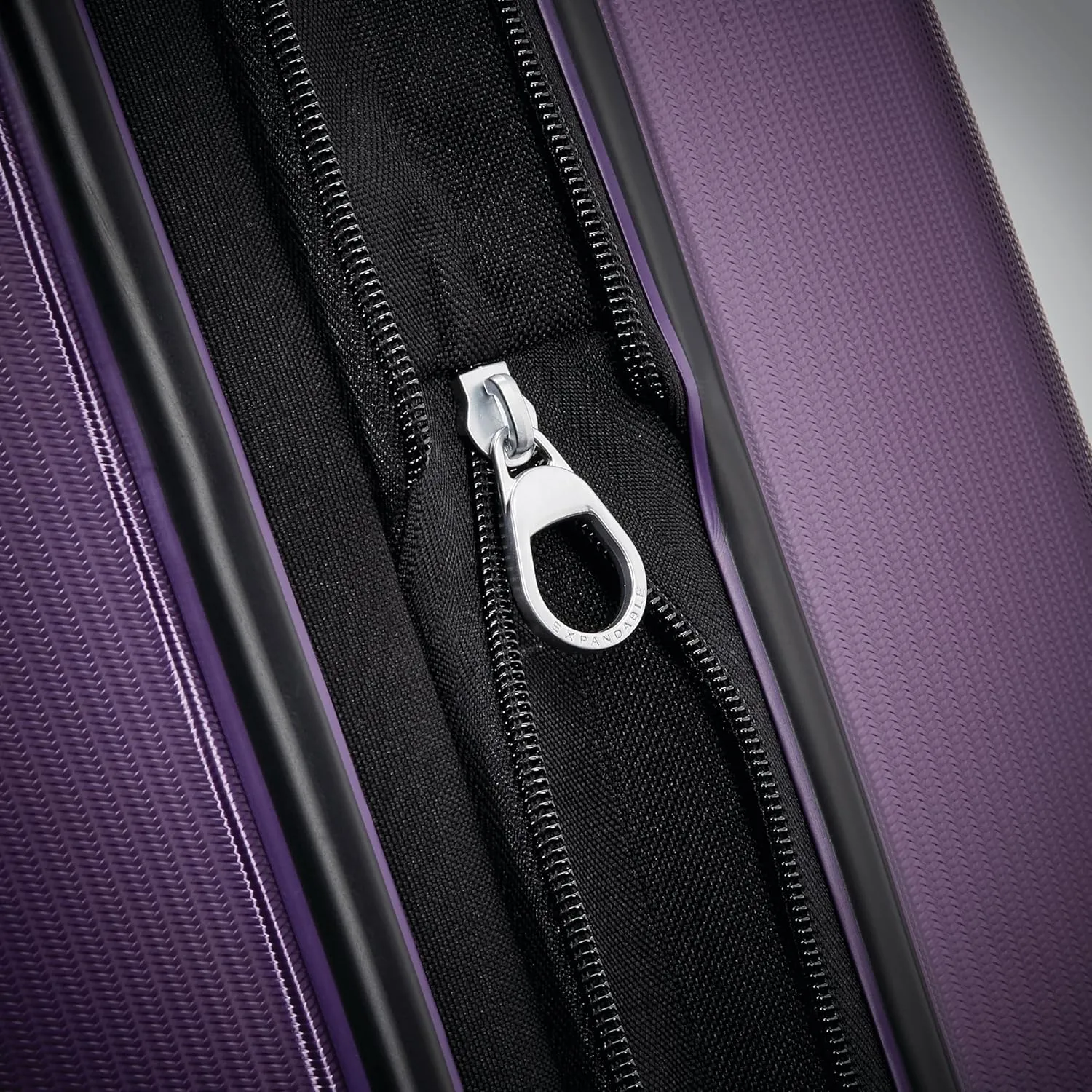 Samsonite Winfield 3 DLX Hardside Expandable Luggage with Spinners, Purple, 2-Piece Set (20/25)