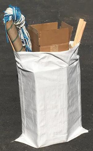 Sandbaggy Large Sandbags - Size: 31" x 45" - Thick Heavy Duty Contractor Bags, Heavy Duty Garbage Bags, Dumpster Bag, Construction Trash Bags, Contractor Bags 6 mil (10)