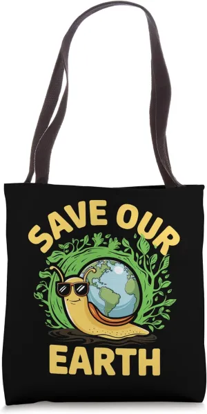 Save Our Earth, Environmental Gifts, Planet Kindness Tote Bag