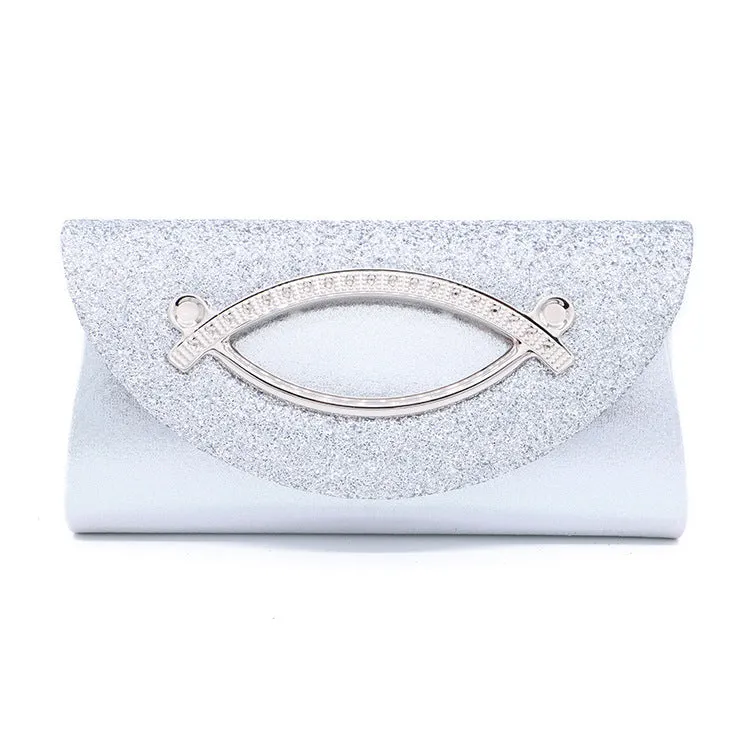 Sequined Ladies Clutch Bag