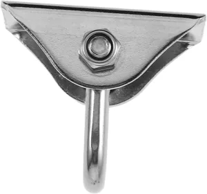 Set Heavy Duty Stainless Steel Swing Hanger Set with Rotating Hook Versatile Use for Hammocks Punching Bags and Hanging Chairs Easy Installation Home Accessory