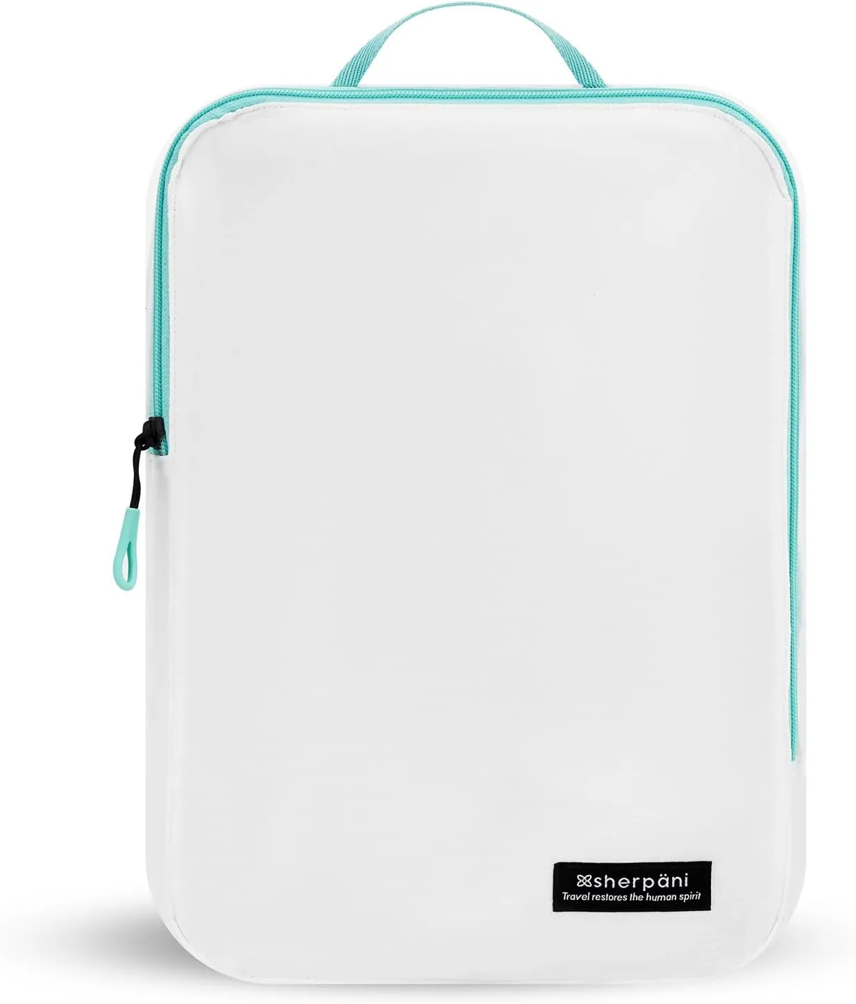 Sherpani Compass Cubes, Travel Packing Organizers for Luggage/Backpack (Bright White, Medium)