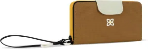 Sherpani Tulum, Nylon Large Zip Around Wallet, Wristlet, Purse with Card Holder Organizer for Women
