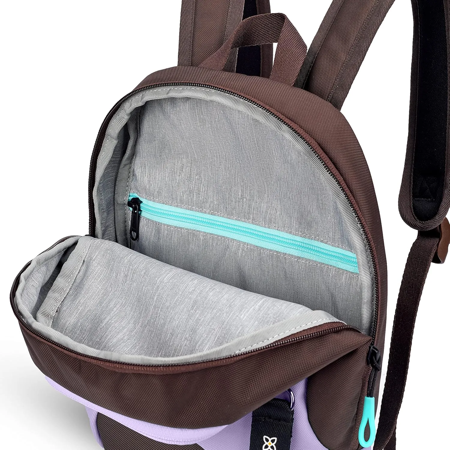 Sherpani Vespa, Mini Backpack for Women, Backpack Purse for Women, Travel Bag, RFID Protection, Fits 10 Inch Tablet (Lavender)