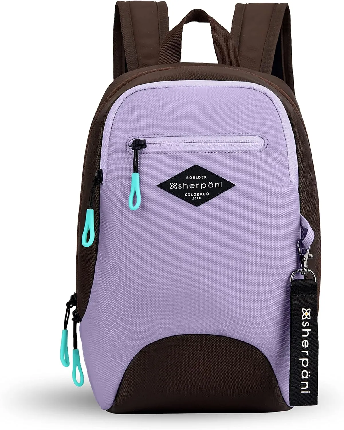 Sherpani Vespa, Mini Backpack for Women, Backpack Purse for Women, Travel Bag, RFID Protection, Fits 10 Inch Tablet (Lavender)