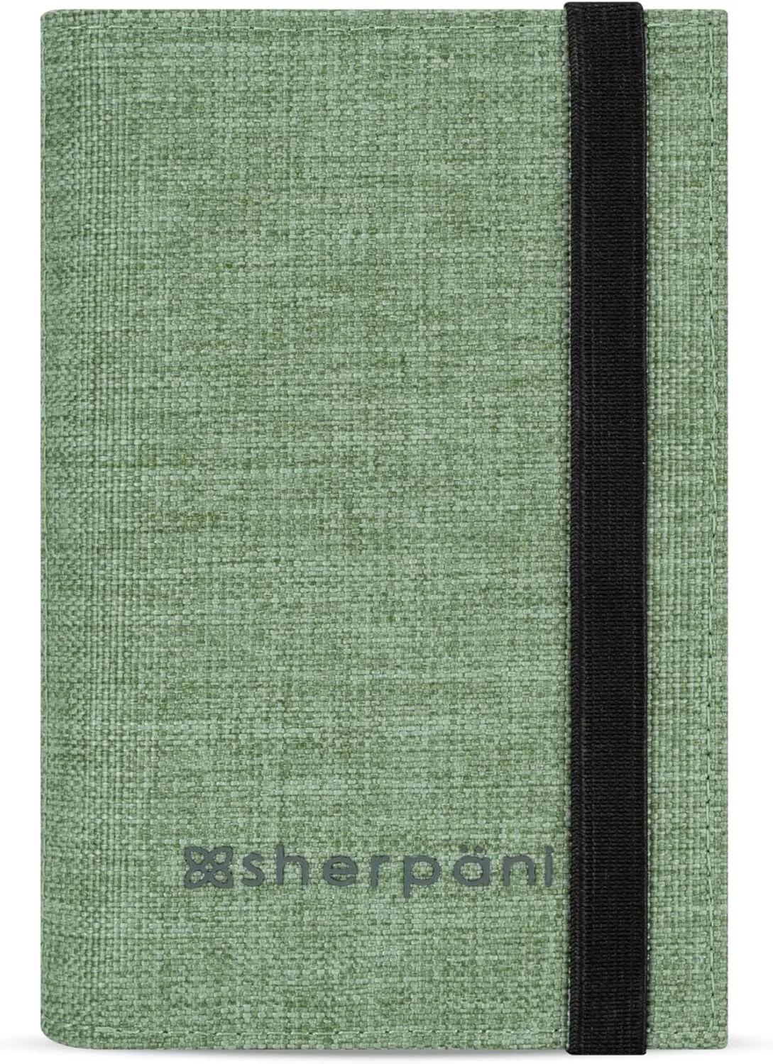 Sherpani Vienna, RFID Blocking Passport Holder, Travel Passport Cover Wallet, Travel Documents Organizer Protector for Women, Travel Gift for Mothers Day 2025 (Basil)