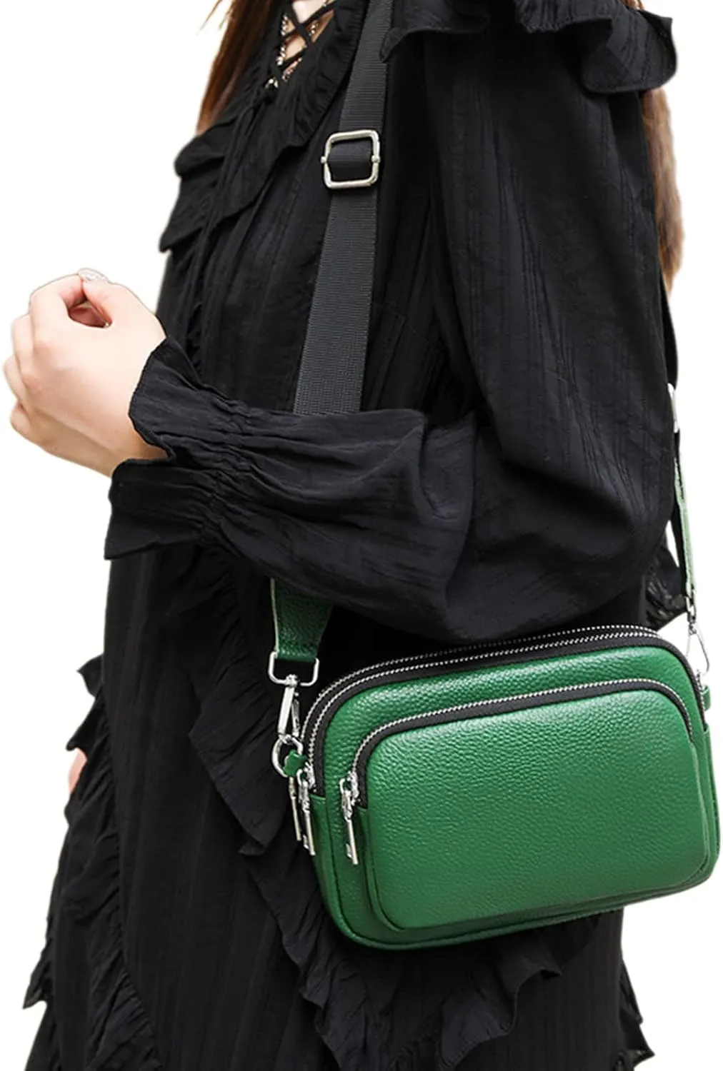 Shoulder Bag Messenger Bag Cellphone Bag for Girl Women Fashion Crossbody Bag Trendy Leather Mini Square Bag