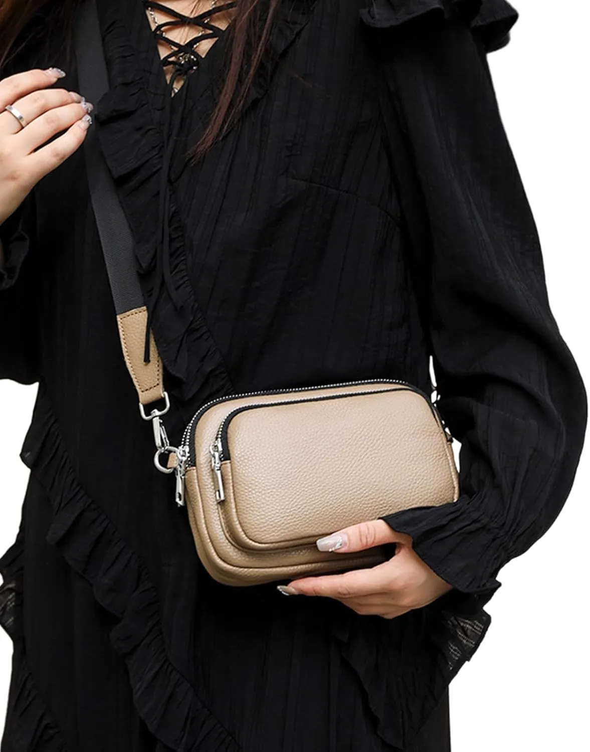 Shoulder Bag Messenger Bag Cellphone Bag for Girl Women Fashion Crossbody Bag Trendy Leather Mini Square Bag