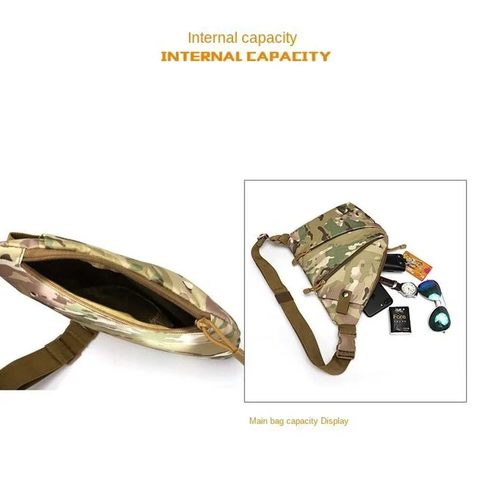 Single Shoulder Bags for Men Waterproof Nylon Crossbody Bags Male Messenger Bag Chest Bags