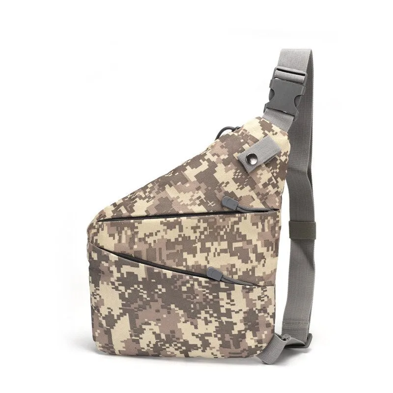 Single Shoulder Bags for Men Waterproof Nylon Crossbody Bags Male Messenger Bag Chest Bags