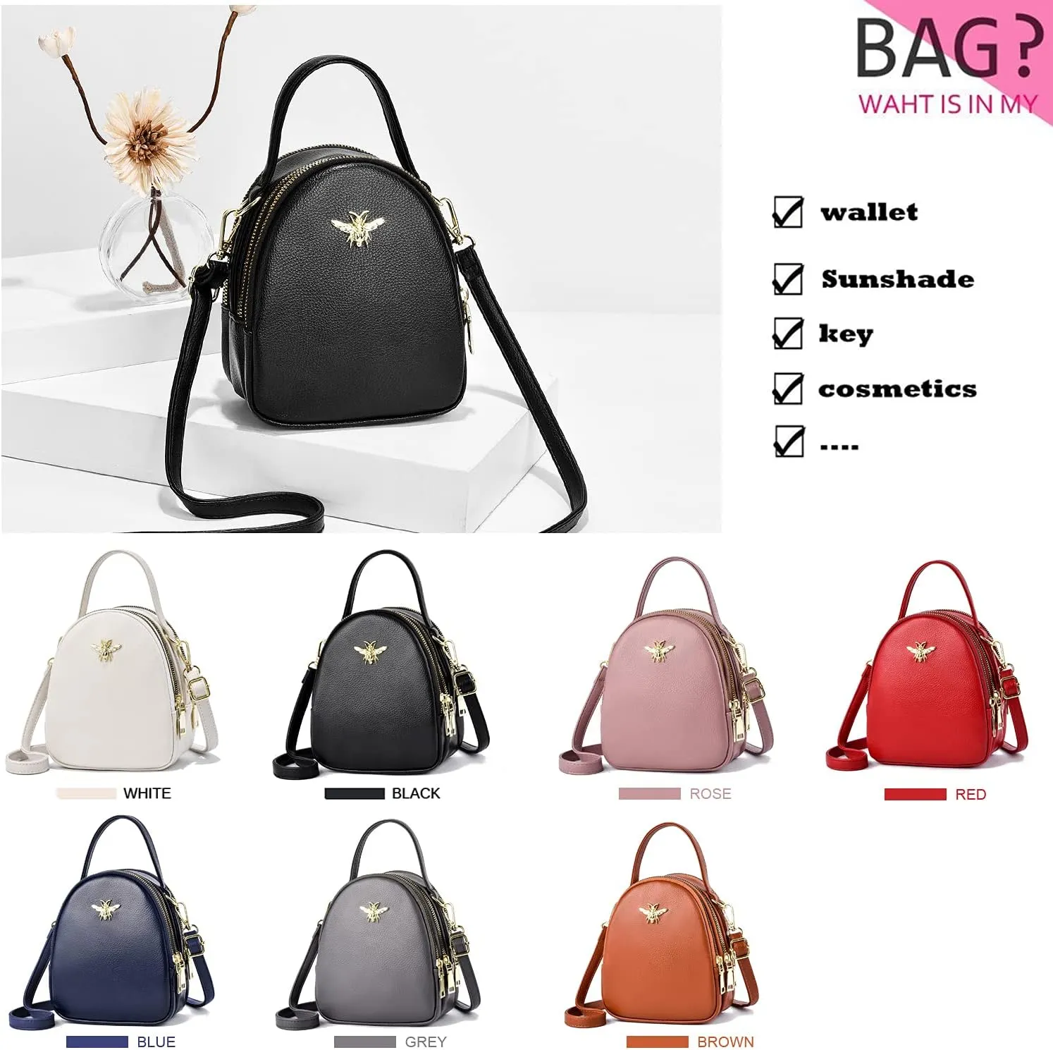 Small Crossbody Bags Shoulder Bag for Women Stylish Ladies Messenger Bags Purse and Handbags Wallet