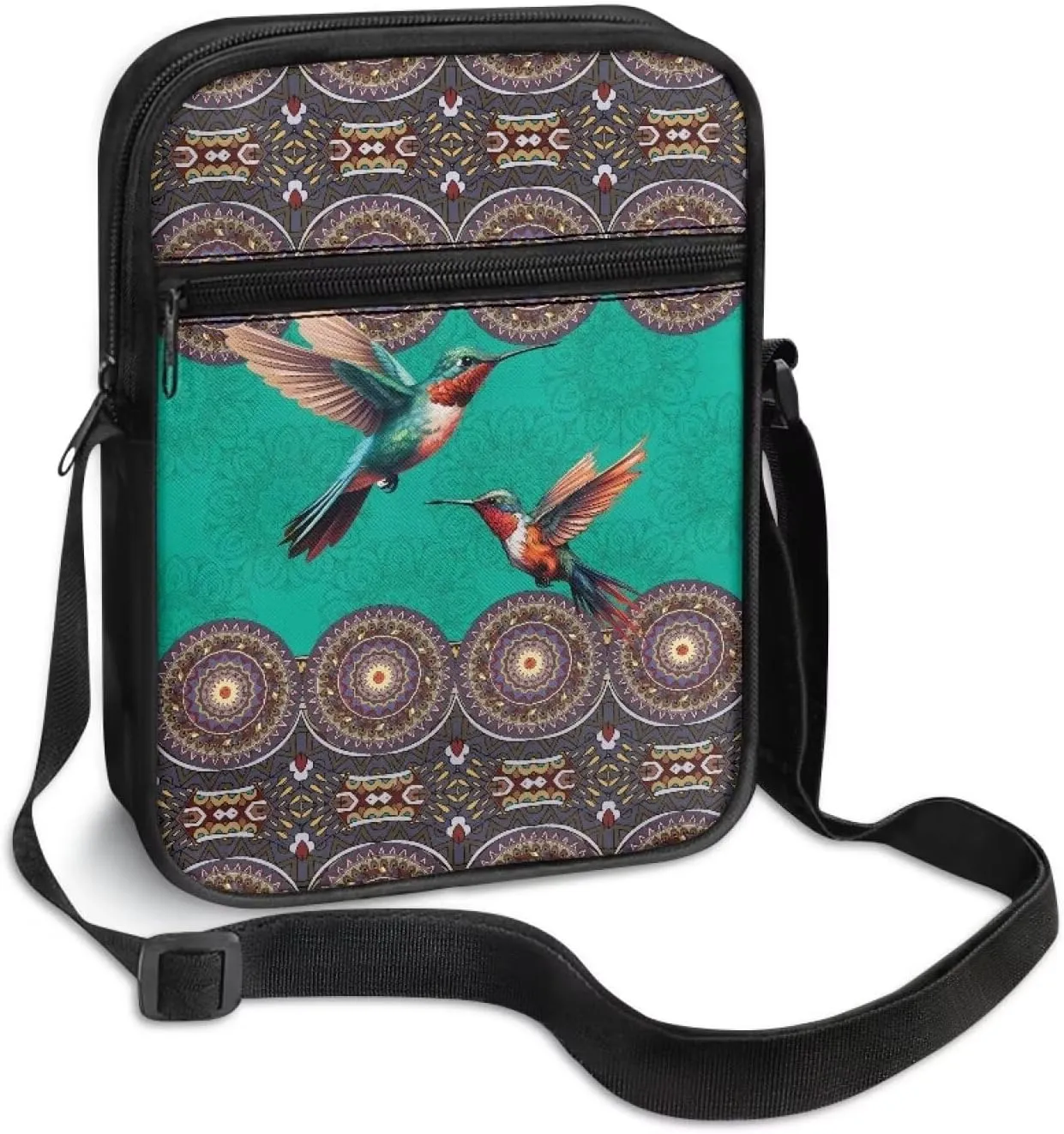 Small Messenger Bag Small Crossbody Bags for Women Men Sling Bag Shoulder Bag with Multi Pockets
