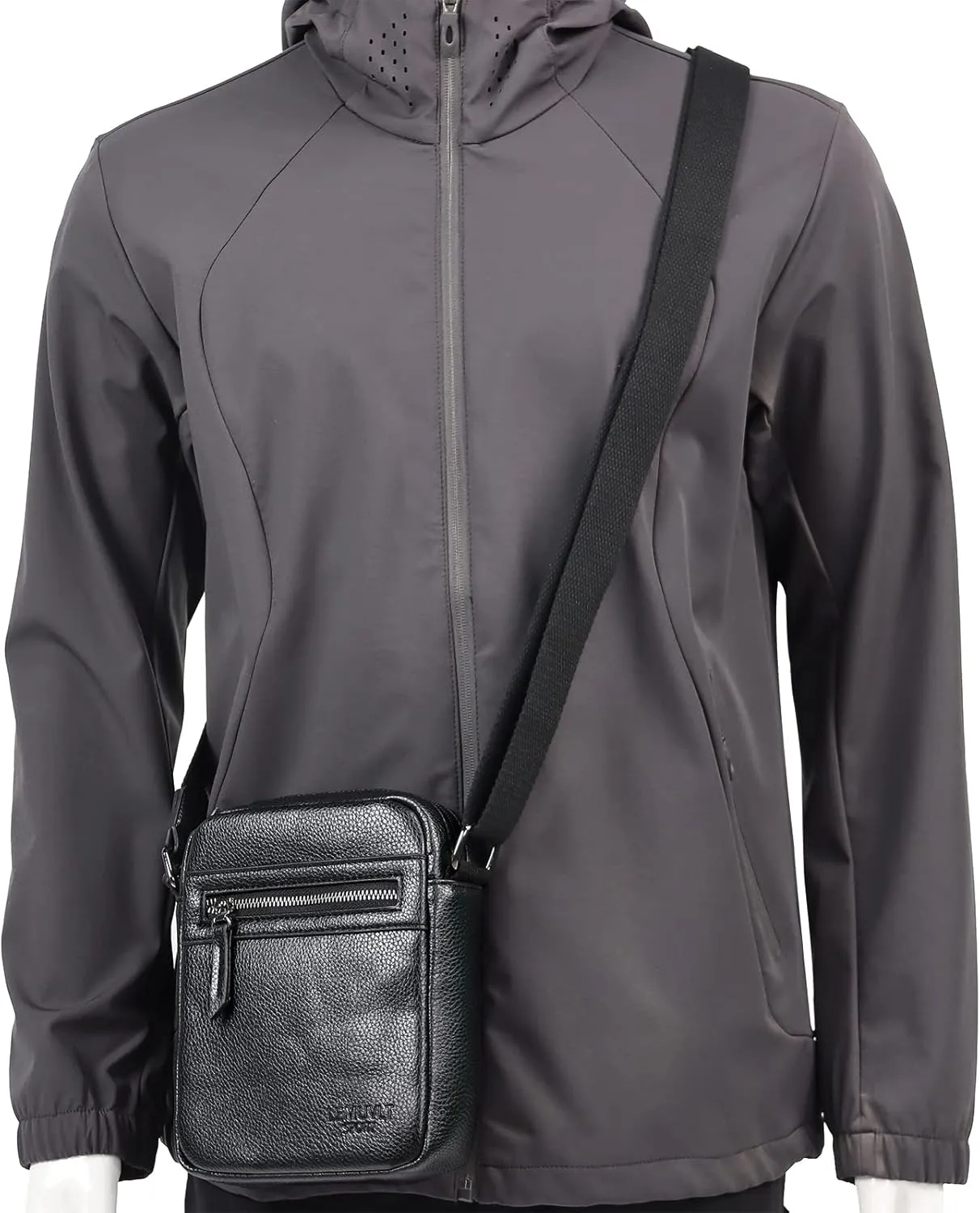 Small/Medium Crossbody bag for men shoulder bag mens purse satchel leather messenger bag gift man