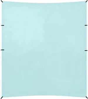 Solid Color Pure Plain Sky Blue Beach Tent UPF50  Protection Lightweight Sun Shelter with Sandbags & Sand Shovel for Camping, Picnics, Backyard & Fishing