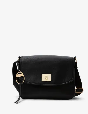 SOLID MESSENGER CROSSBODY BAG