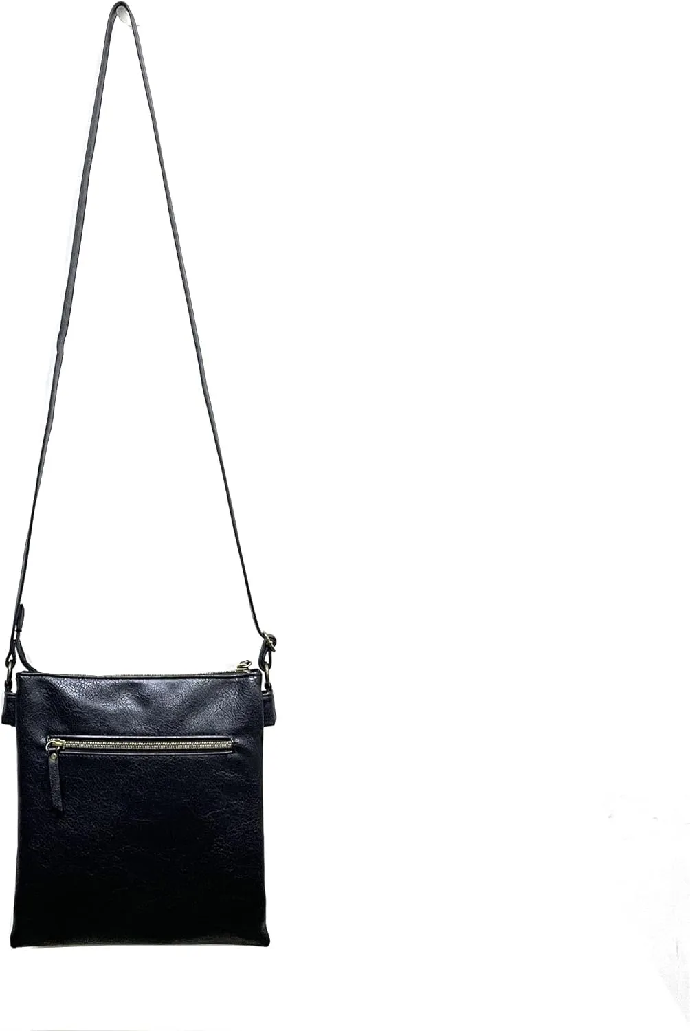 Sophia Vegan Leather Crossbody Bag for Women - Stylish and Compact Messenger Satchel with Adjustable Strap