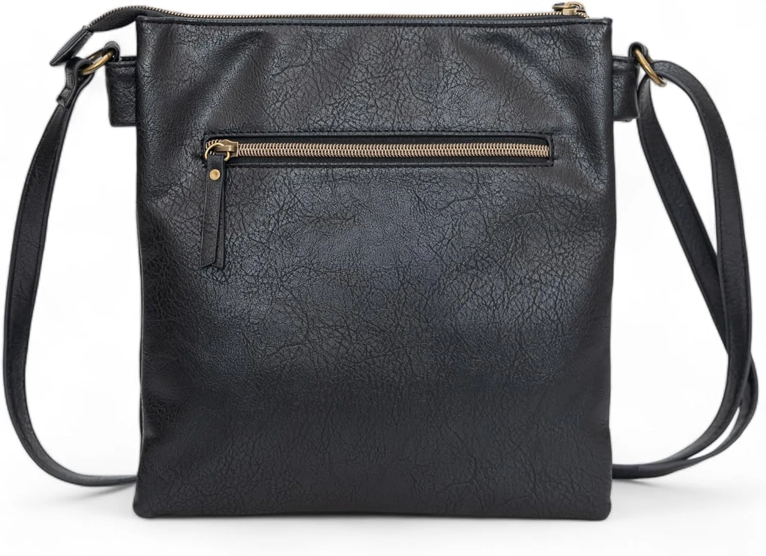 Sophia Vegan Leather Crossbody Bag for Women - Stylish and Compact Messenger Satchel with Adjustable Strap