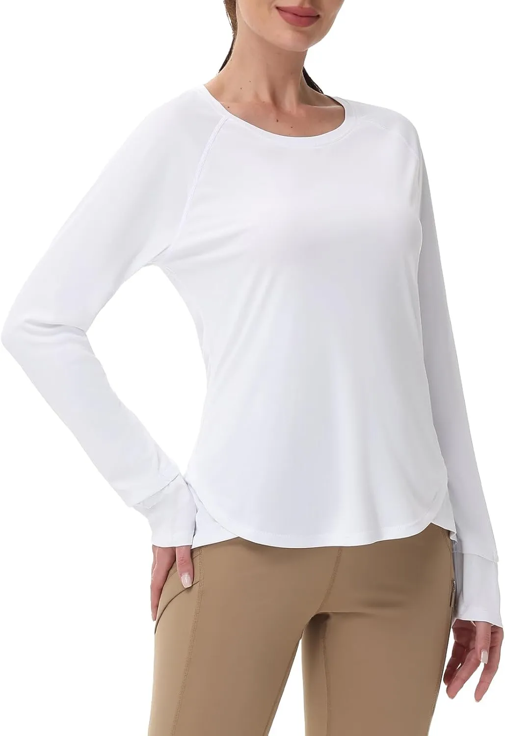 SPEXIAL Women's Sun Shirts UPF 50  UV Protection SPF Long Sleeve Hiking Fishing Running Quick Dry Lightweight Outdoor