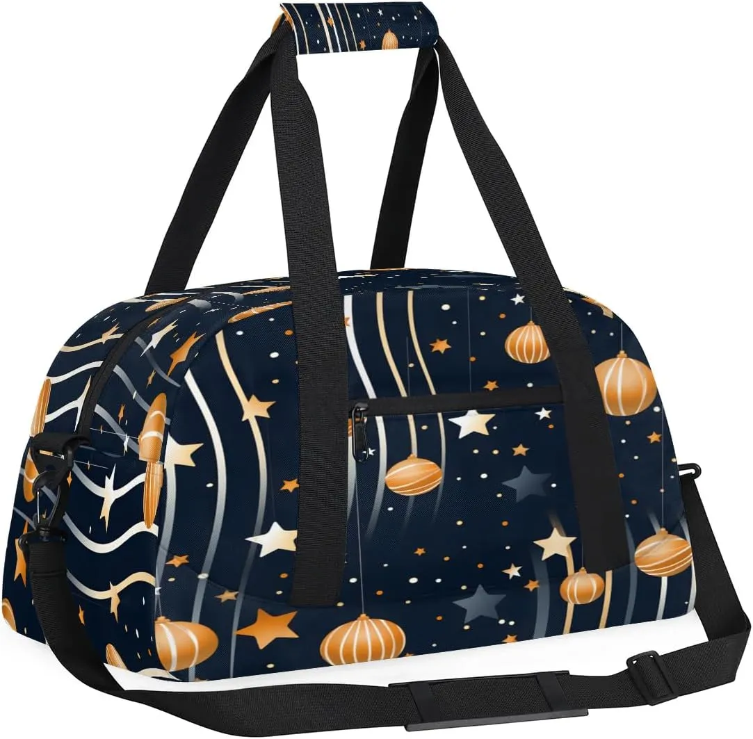 Sports Duffle Bags Star Lamp Bulb Travel Duffle Bag Gym Bag Weekender Travel Bag Waterproof Overnight Bag Carry On Travel Tote Bag Dance Bags