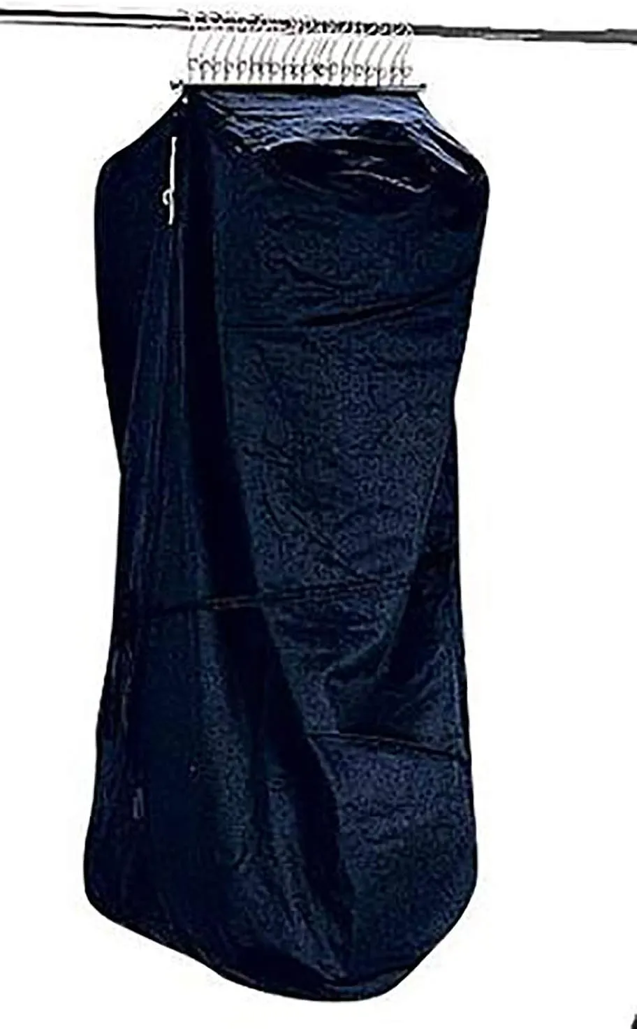 SSWBasics 57 Inch Heavy-Duty Canvas Garment Bag - Water Resistant Clothes Bag for Travel with Utility Pockets - Durable Closet and Retail Storage