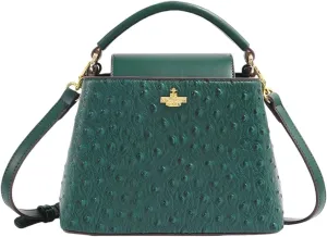 Stylish Women's Versatile Stone Pattern Bucket Bag - Top Handle Crossbody & One-Shoulder Commuting Purse