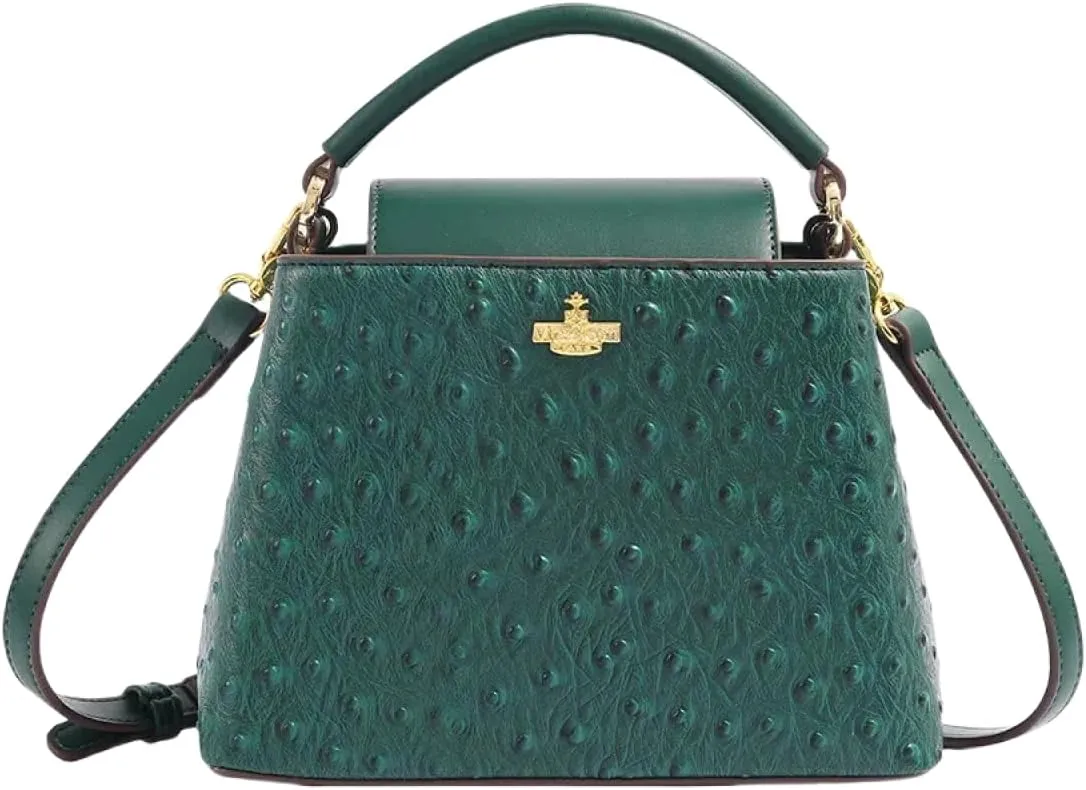 Stylish Women's Versatile Stone Pattern Bucket Bag - Top Handle Crossbody & One-Shoulder Commuting Purse