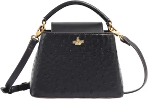 Stylish Women's Versatile Stone Pattern Bucket Bag - Top Handle Crossbody & One-Shoulder Commuting Purse