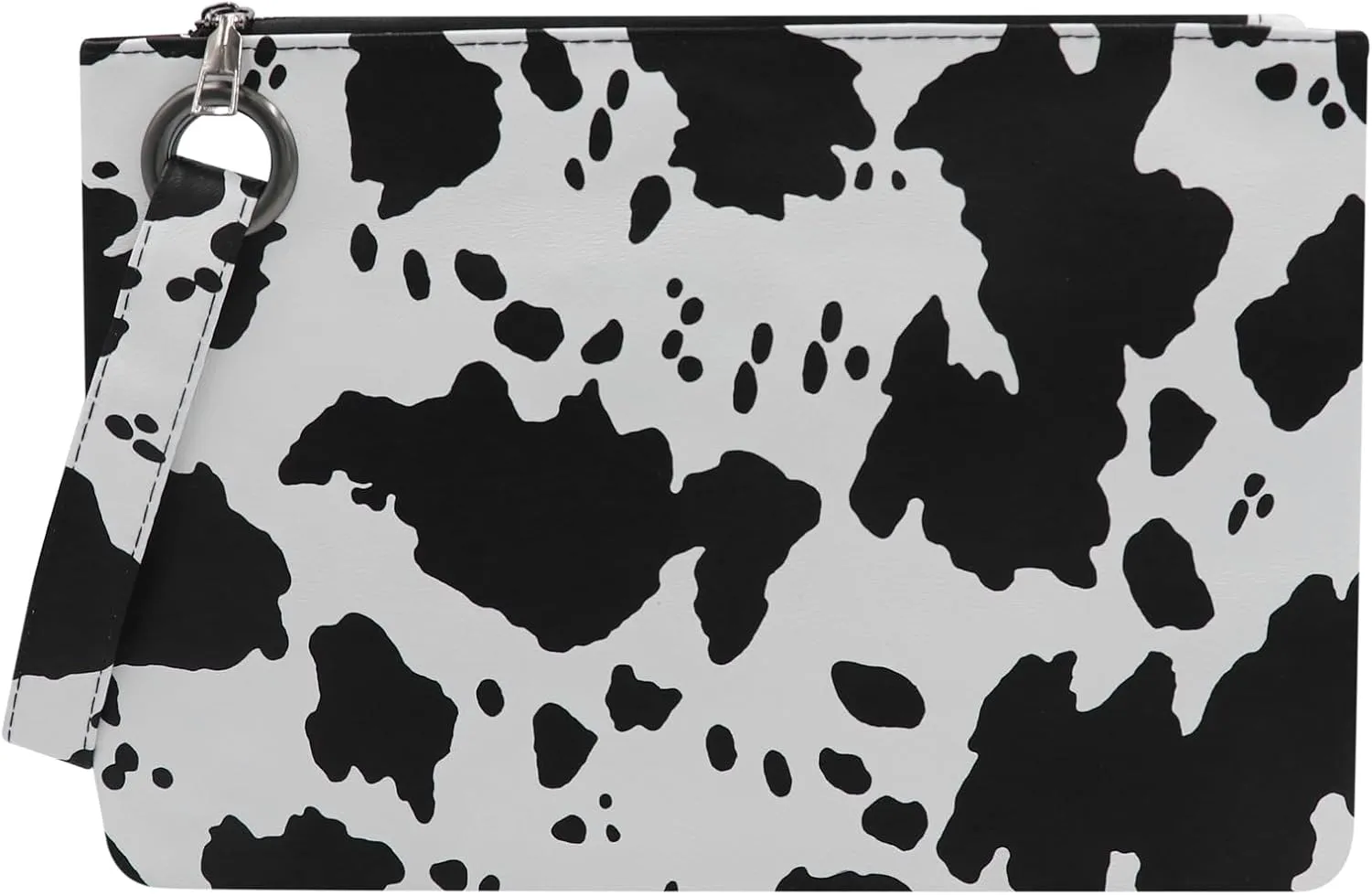 Suillty Women's Oversized Snakeskin Cow Print Clutch Envelope Bag Messenger Handbag Tote Wristlet Bag