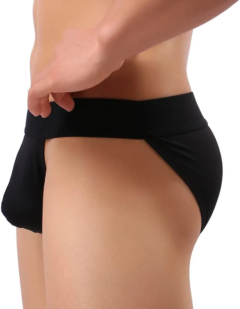 Summer Code Mens Micro Mesh Stretch Bikini Briefs Pouch Underwear