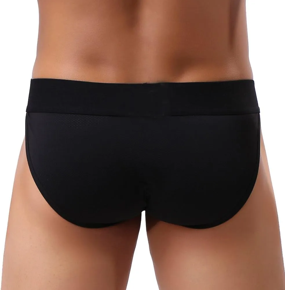 Summer Code Mens Micro Mesh Stretch Bikini Briefs Pouch Underwear