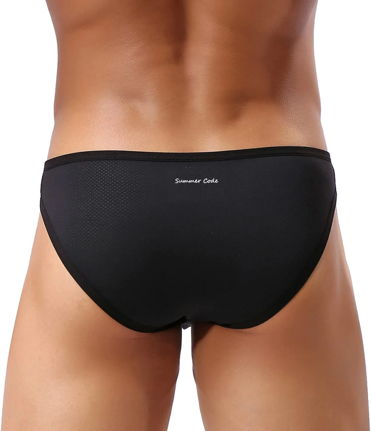 Summer Code Mens Sexy Micro Mesh Briefs Soft Breathable Bulge Pouch Underwear