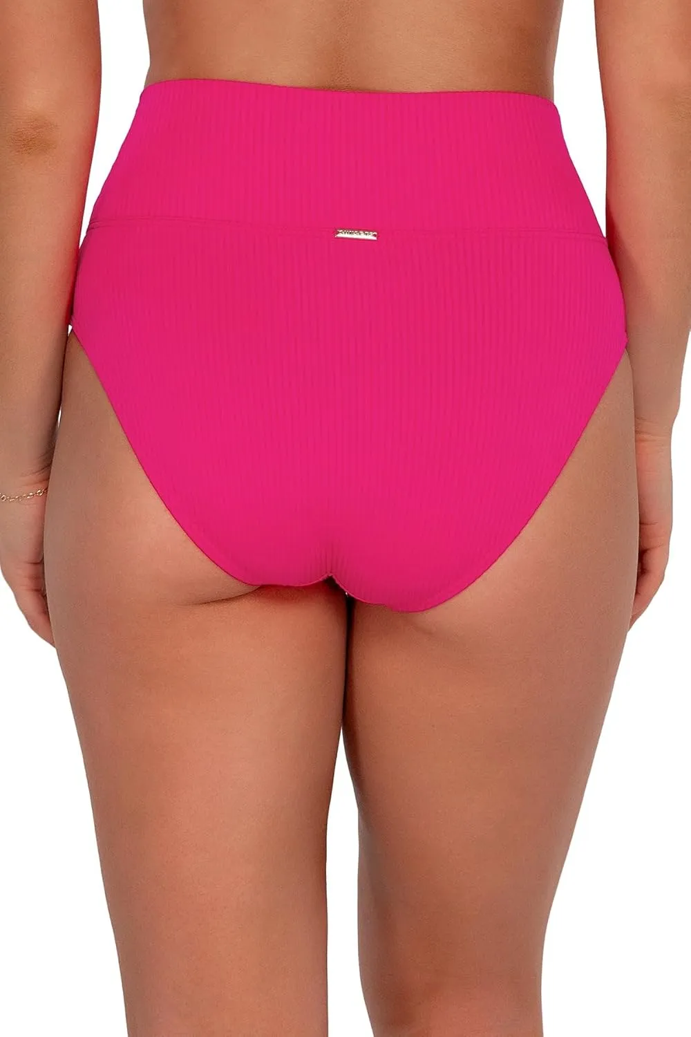 Sunsets Women's Standard Hannah Foldover High Waist Swimsuit Bikini Bottom