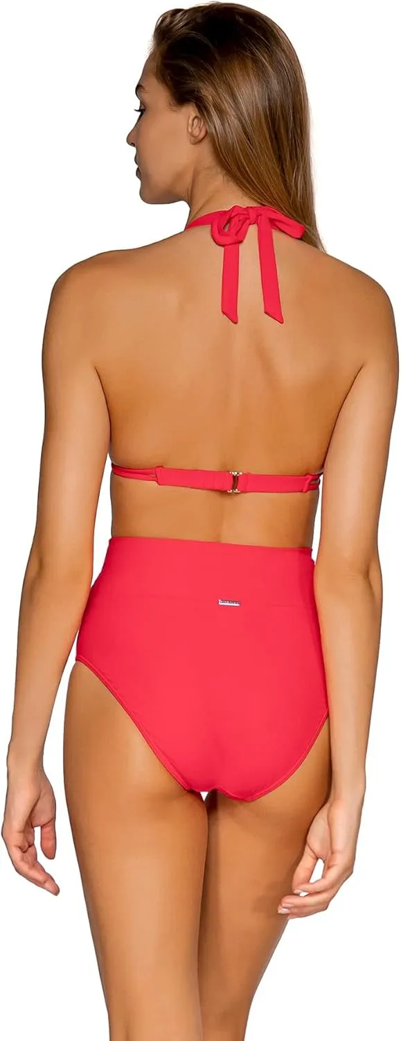 Sunsets Women's Standard Hannah Foldover High Waist Swimsuit Bikini Bottom