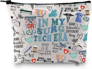 Surgical Tech Gift Surgery Nurse Doctor Gift In My Surg Tech Makeup Bag Gift for Surgical Technologist Surgeon (Surg Tech Era Bag)