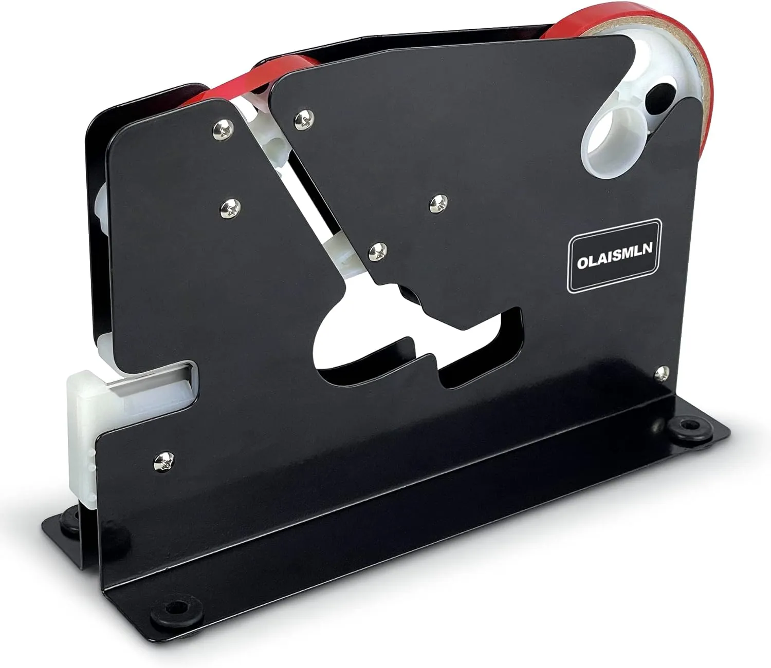 Tape Bag Sealer with Trimmer, Built-in Sharper Blade, Clear Plastic Bags Sealing Machine for Cookie, Bread and Ground Meat Packaging (Include Tape)