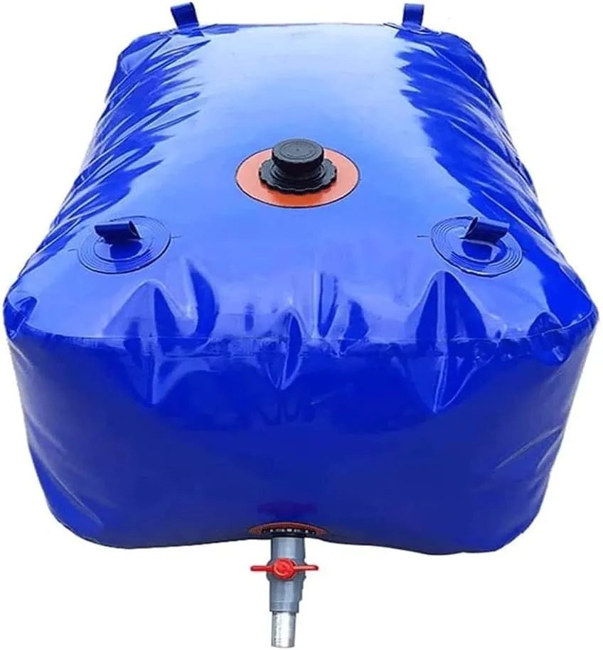 TCHAU Hiking Emergency Water Water Tank with Faucet Water Storage Bladder Foldable for CampingBladder Tanks Collapsible Rain Barrel Large Collapsible Portable Water Container