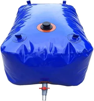 TCHAU Hiking Emergency Water Water Tank with Faucet Water Storage Bladder Foldable for CampingBladder Tanks Collapsible Rain Barrel Large Collapsible Portable Water Container