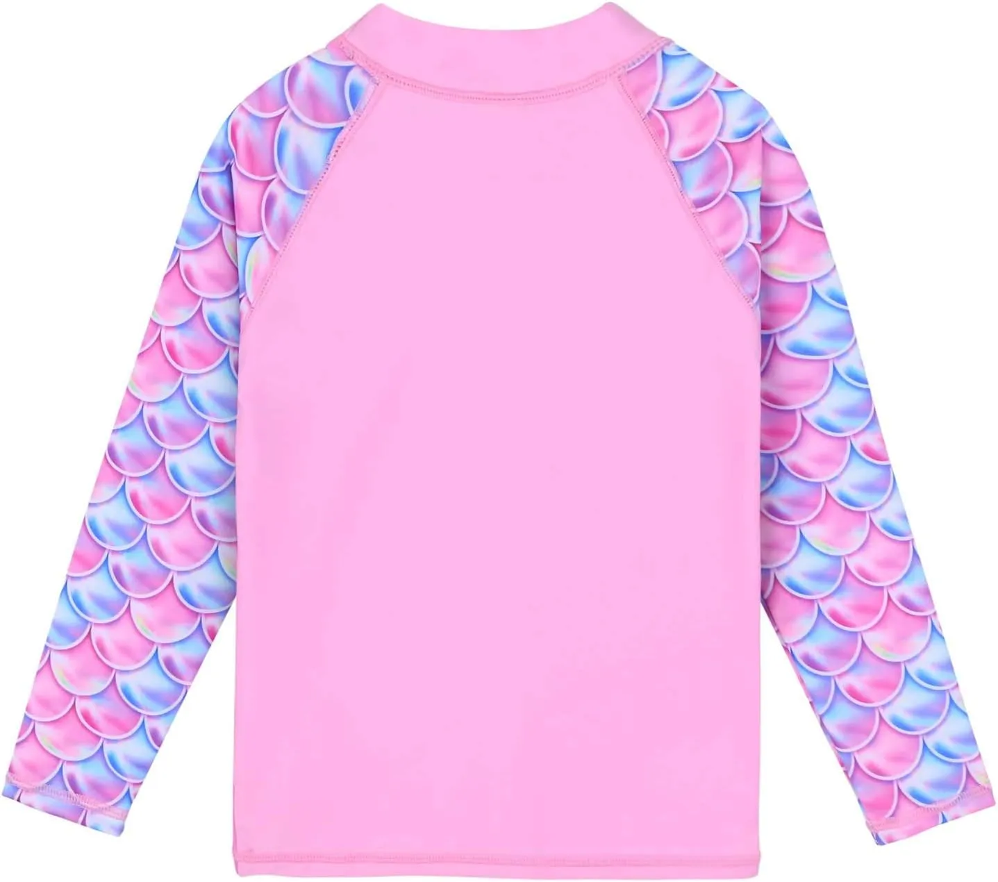 TFJH E Girls Long Sleeve Swimsuit Two Piece Swimwear 3-12 Years UPF 50  Sunsuits