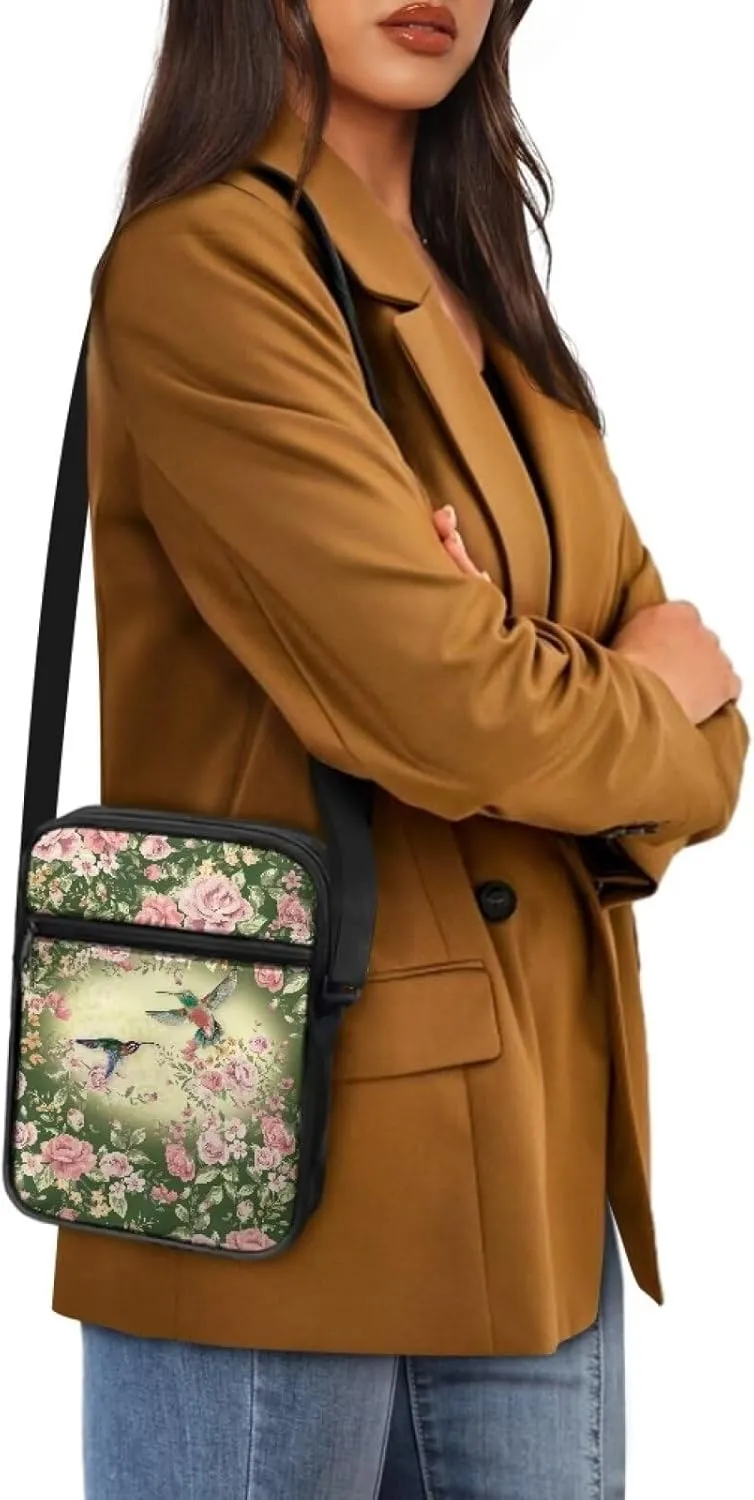 TODIYADDU Lightweight Crossbody Sling Bag Mini Messenger Shoulder Handbag Wallet Small Purses for Women Trendy Chest Bag