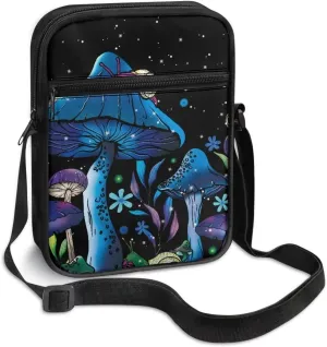 TODIYADDU Messenger Bag for Women Men Mini Shoulder Bag with Adjustable Straps Trendy Crossbody Sling Bag for Cell Phone Keys