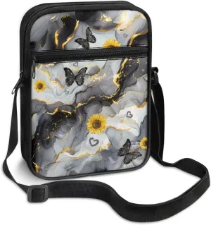 TODIYADDU Novelty Messenger Bag for Women Lightweight Sling Purse Chest Bag for Daily Items Cell Phone Purse Holder Wallet
