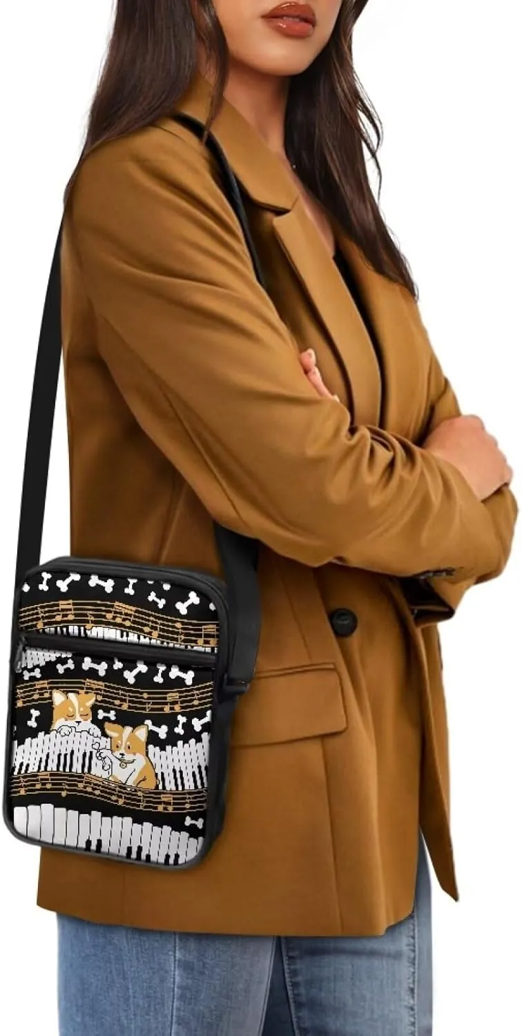 TODIYADDU Shoulder Bag for Women Crossbody Sling Bag Fashion Messenger Bag Small Cell Phone Purse Holder Wallet Nice Gifts