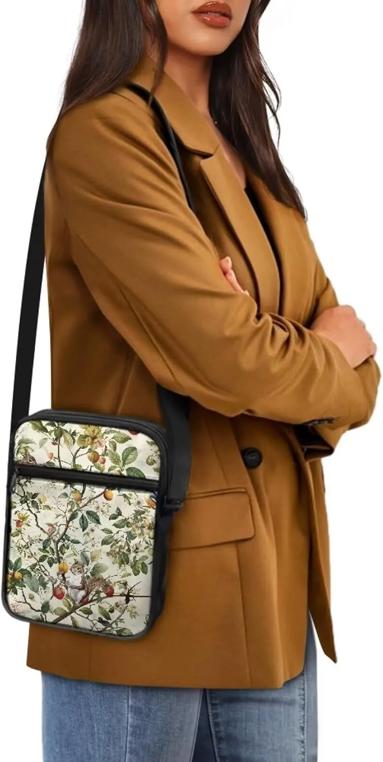 TODIYADDU Shoulder Bag for Women Crossbody Sling Bag Fashion Messenger Bag Small Cell Phone Purse Holder Wallet Nice Gifts