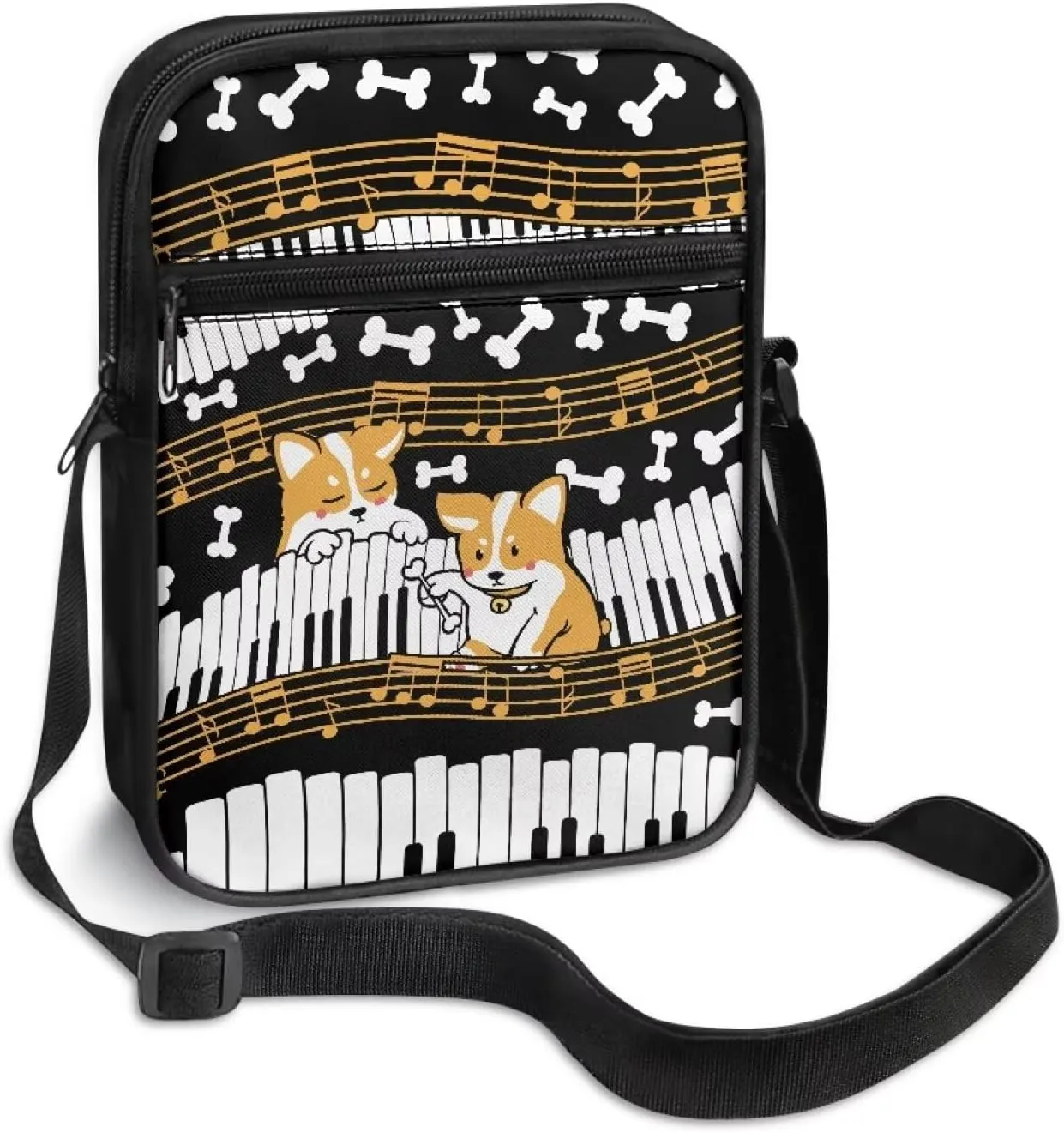 TODIYADDU Shoulder Bag for Women Crossbody Sling Bag Fashion Messenger Bag Small Cell Phone Purse Holder Wallet Nice Gifts