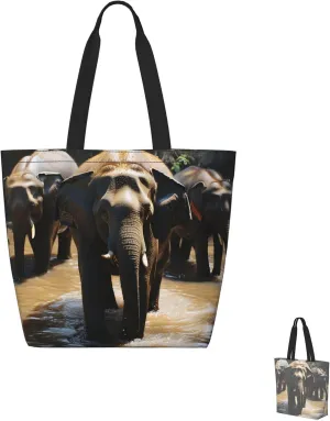 Tote Bag for Women Grocery Bag Reusable Shopping Bag Math question Handbag Foldable Shoulder Bag