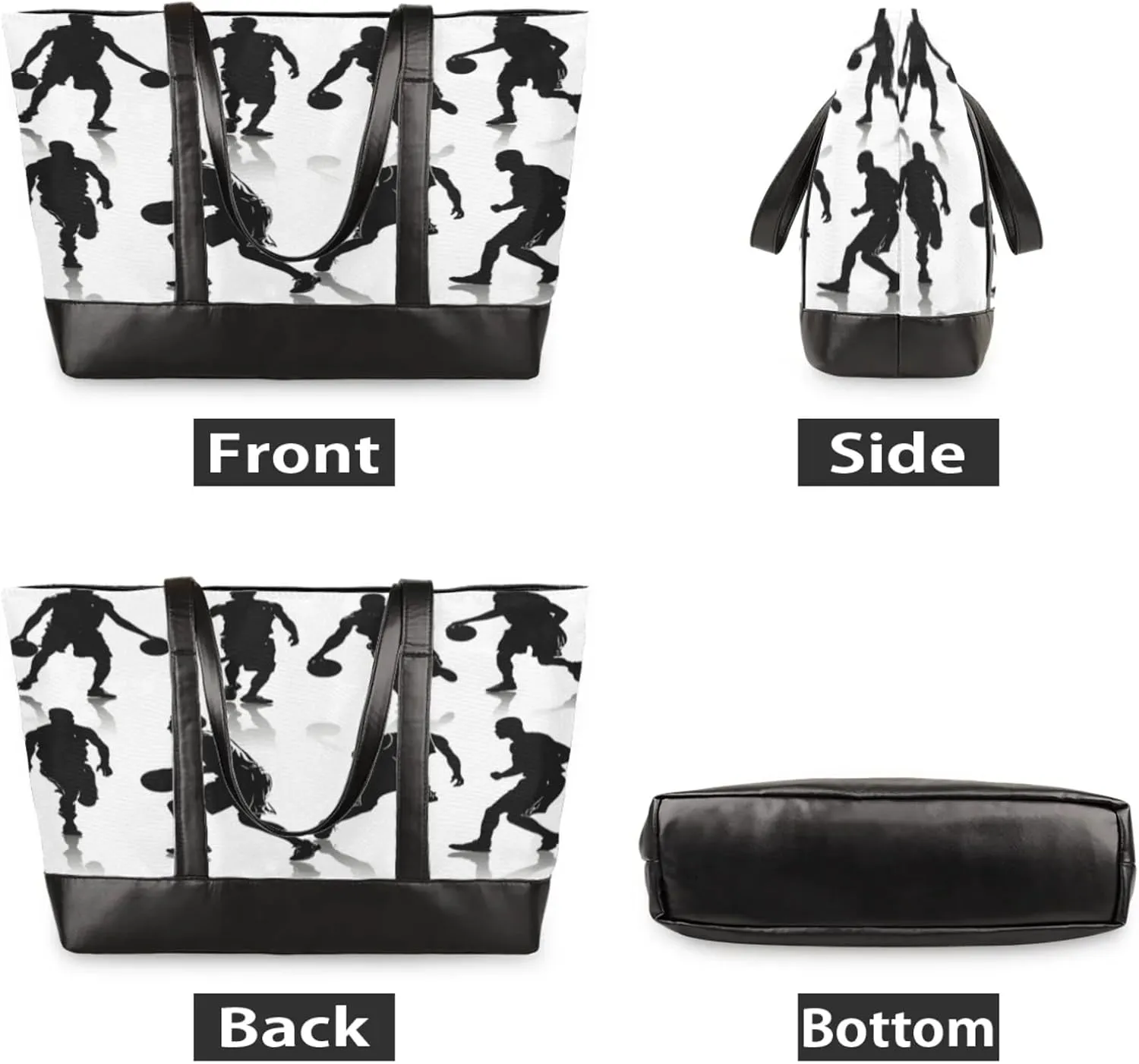 Tote Bag for Women with Zipper, Laptop Tote Bags Laptop Sleeve Case Shoulder Bag Messenger Bags