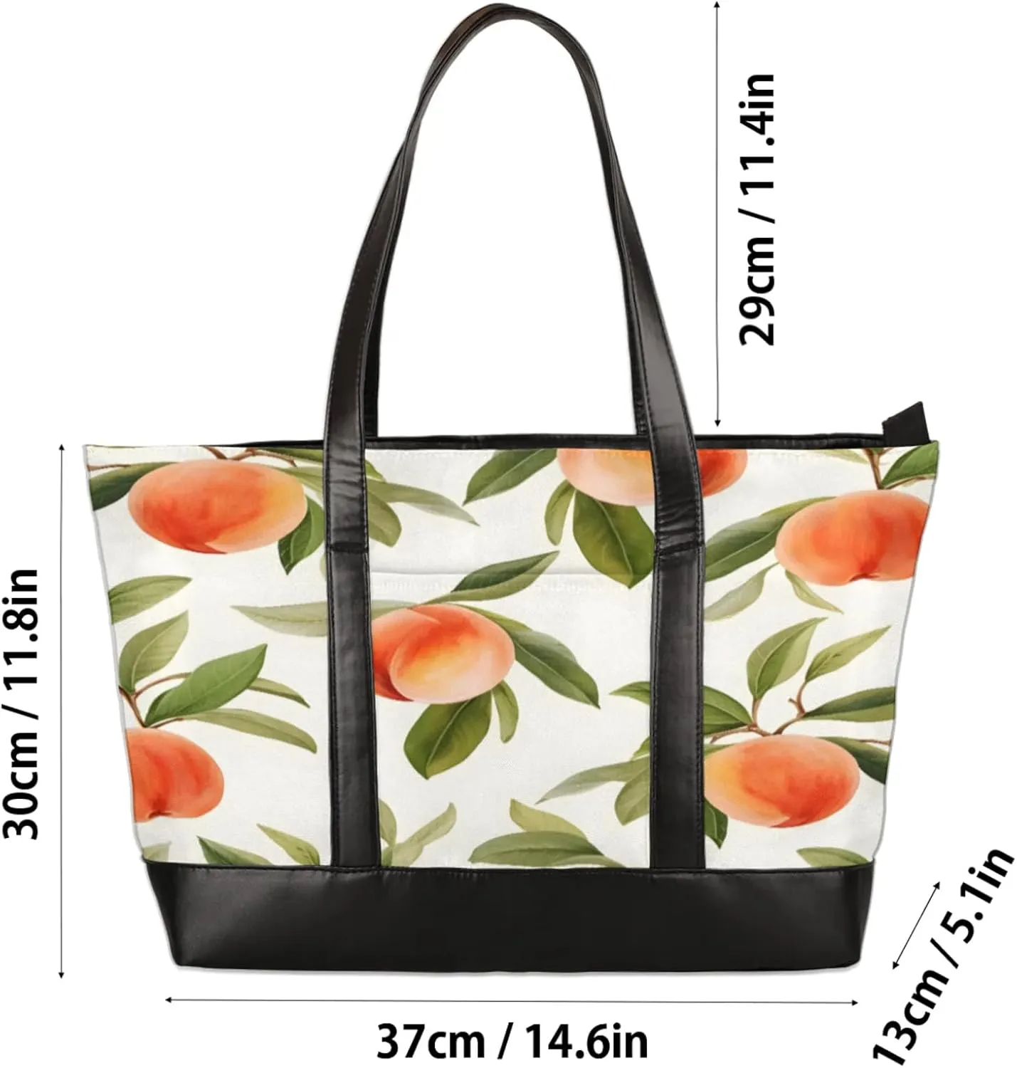 Tote Bag for Women with Zipper, Laptop Tote Bags Laptop Sleeve Case Shoulder Bag Messenger Bags