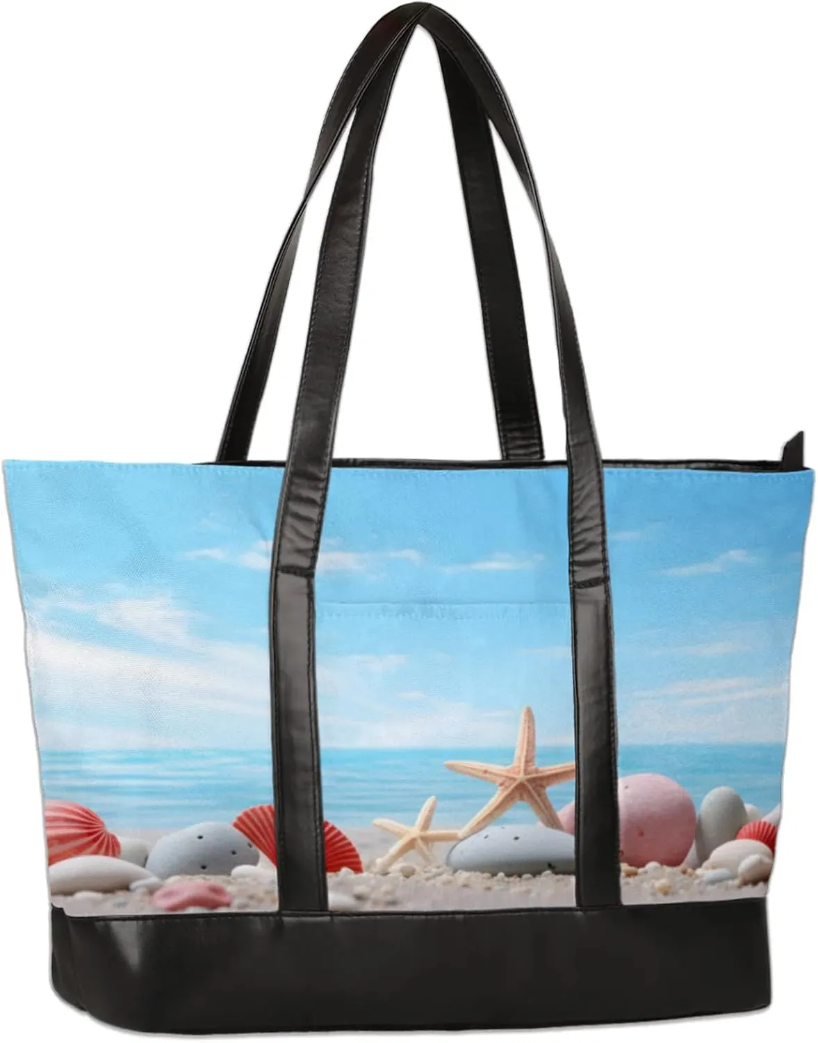 Tote Bag for Women with Zipper, Laptop Tote Bags Laptop Sleeve Case Shoulder Bag Messenger Bags
