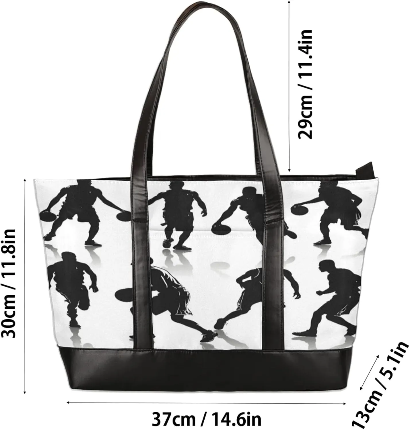 Tote Bag for Women with Zipper, Laptop Tote Bags Laptop Sleeve Case Shoulder Bag Messenger Bags